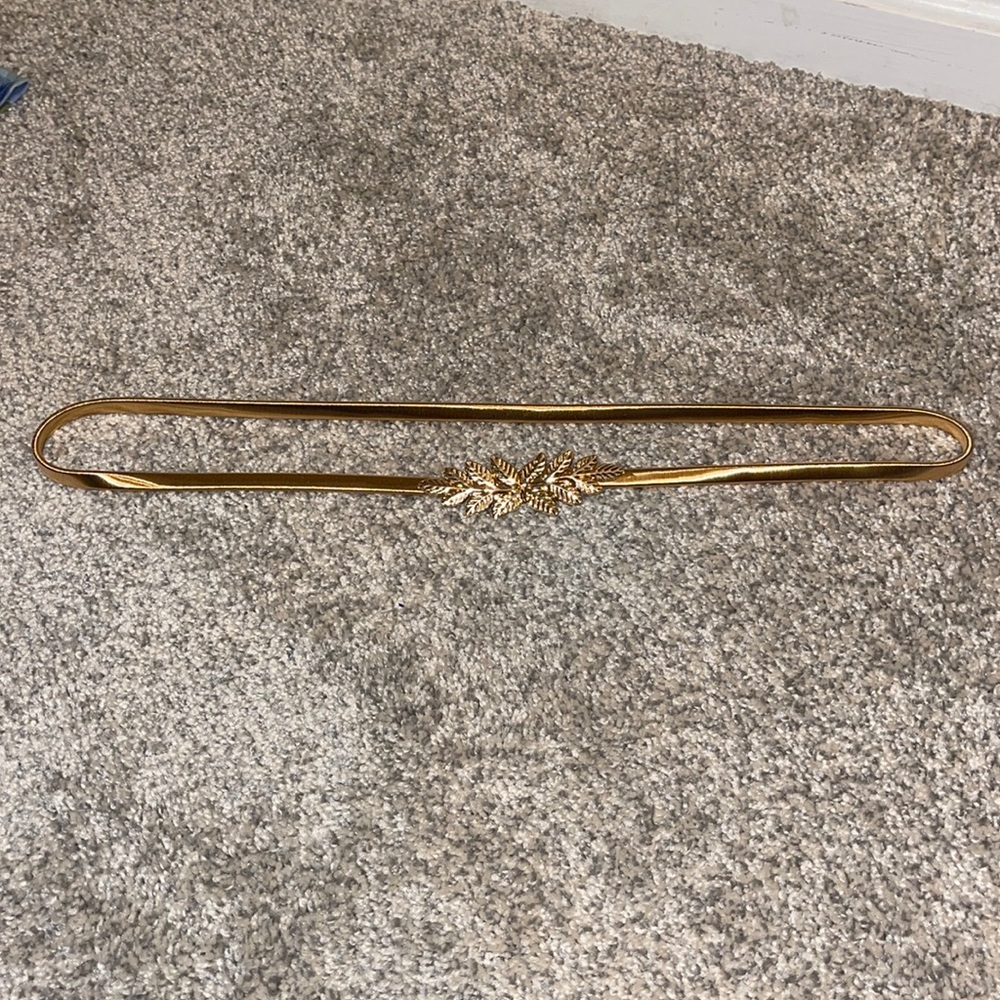 Gold belt